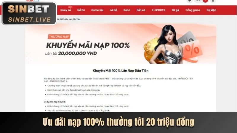 Hướng dẫn ưu đãi và khuyến mãi 23win01